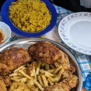 Home Made Healthy Fried Chicken